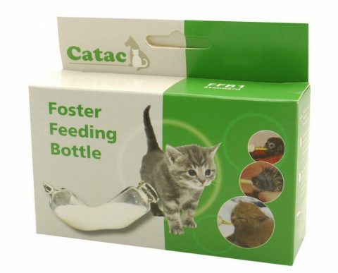 Catac Foster Feeding Bottle kitten.