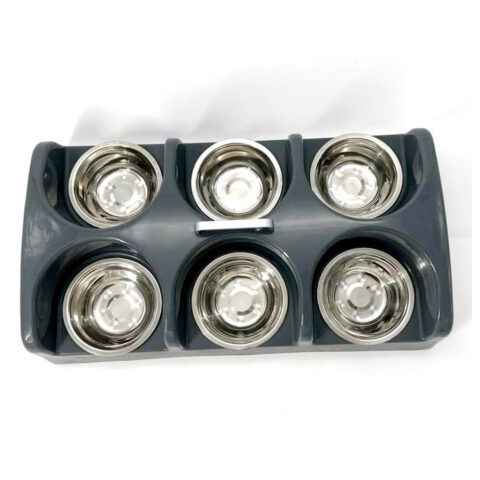 puppy-voertray-6-voerbakjes-rvs-handgreep-voer